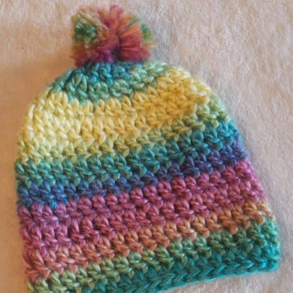 Newborn Crochet Hat
